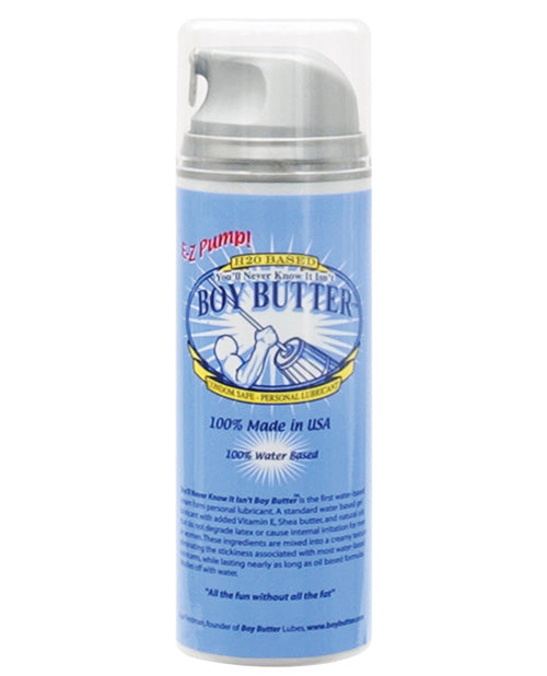 Boy Butter Ez Pump H2o Based - 5 Oz