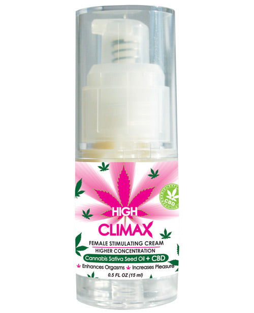 High Climax Female Stimulant W-hemp Seed Oil - .5 Oz