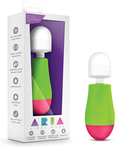 Blush Aria Vibra Wand - Lime