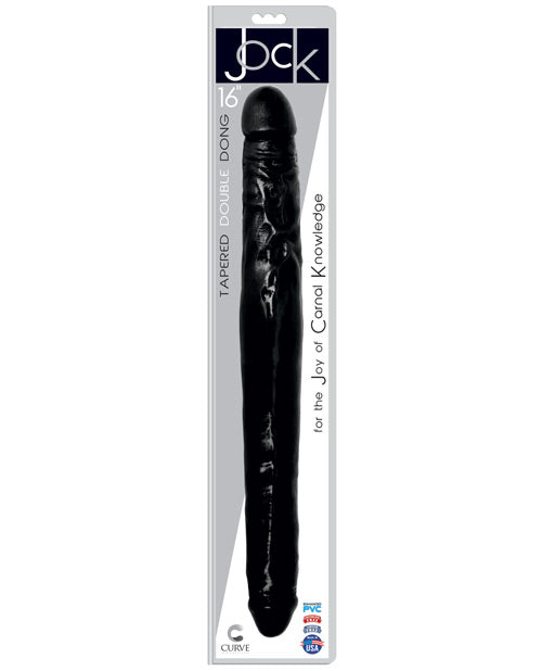 Curve Novelties Jock 16" Double Dong - Midnight