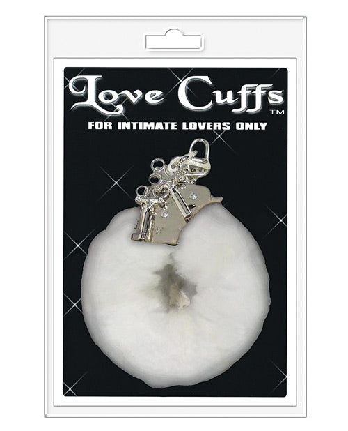 Love Cuffs Furry - White