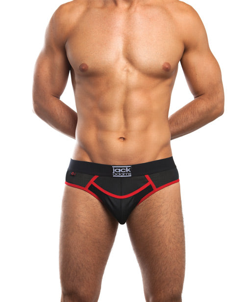 Jack Adams Flex Fit Army Brief Black-red Xl