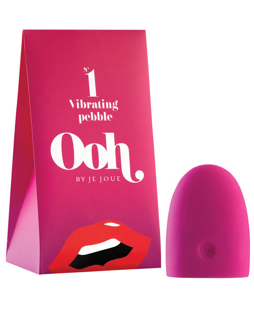 Ooh By Je Joue No 1 Vibrating Pebble (motor Sold Separately Jjlmo-wh) - Hot Pink