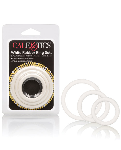 Rubber Ring 3 Pack (sm,md,lg) - White