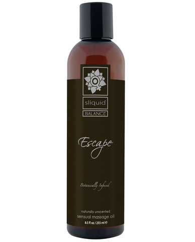 Sliquid Organics Massage Oil - 8.5 Oz Escape