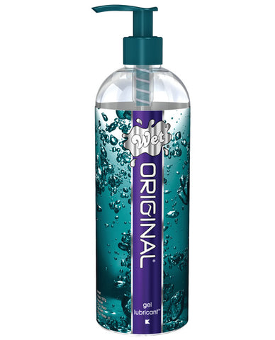 Wet Original Waterbased Gel Personal Lubricant - 18.6 Oz Pump Bottle