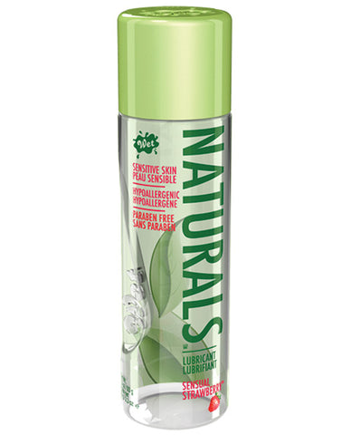 Wet Naturals Glycerin & Paraben Free Waterbased Personal Lubricant - 3.3 Oz Sensual Strawberry