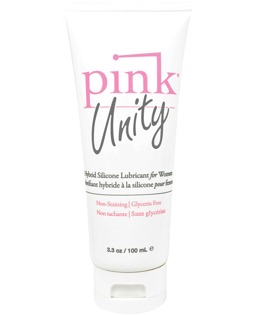Pink Unity Silicone-water Based Hybrid Lubricant - 3.3 Oz Tube