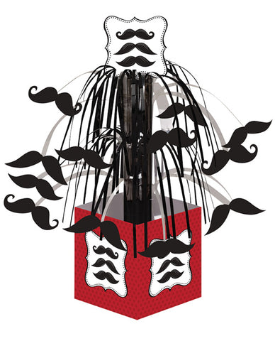Mustache Madness Centerpiece