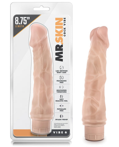 Blush B Yours Vibe 9" Dong #6 - Beige