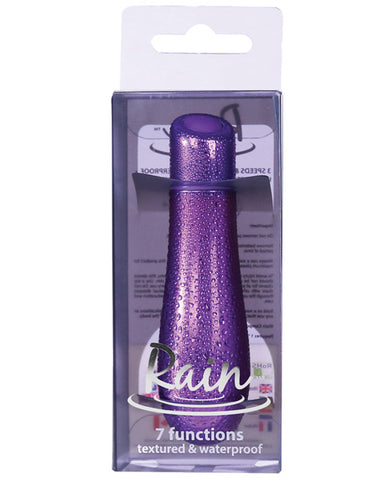 Rain 3.35" Vibe - 7 Function Purple