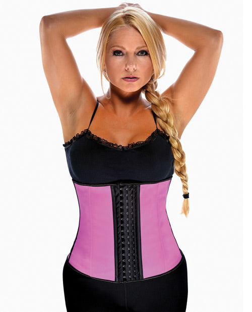 Gym Work Out Waist Trainers Hot Pink Lg