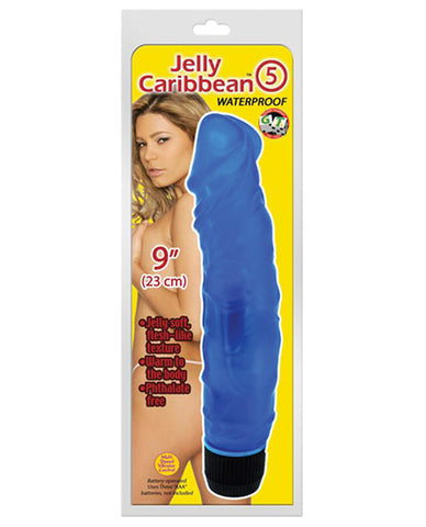 Jelly Caribbean #5 Waterproof Vibe - Blue