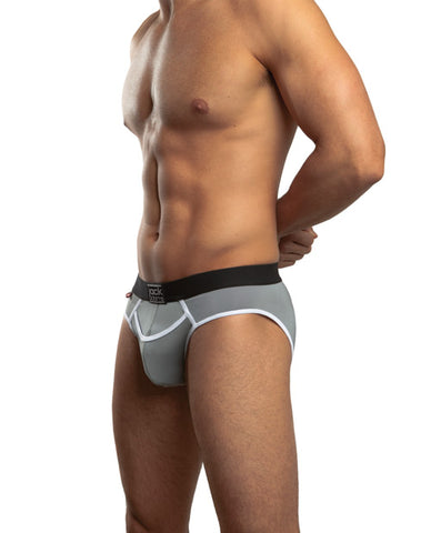 Jack Adams Flex Fit Jock Charcoal-white Md