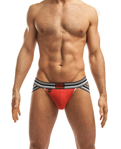 Jack Adams Sport Tek Jockstrap Red Md