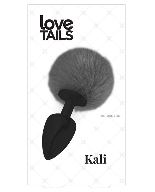Love Tails Kali Black Plug W-black Pom Pom