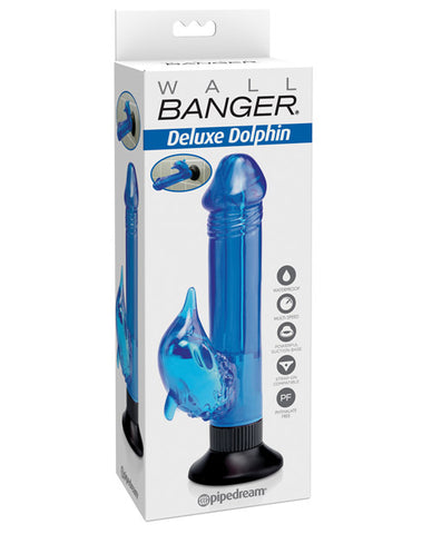 Wall Bangers Waterproof Deluxe Dolphin - Blue